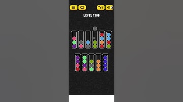 Ball sort puzzle level 1306 #ballsortpuzzleanswer #ballsortpuzzlewalkthrough #ballsortpuzzle