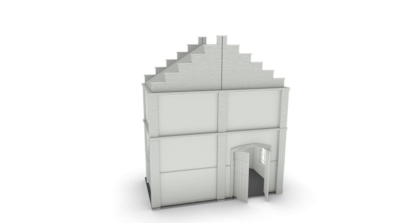 MIG Productions presents: Modular factory -Resin Set, scale 1/72-