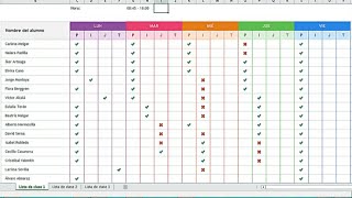 ATTENDANCE LIST IN EXCEL 2023: HOW TO DO IT? SOLUTION!