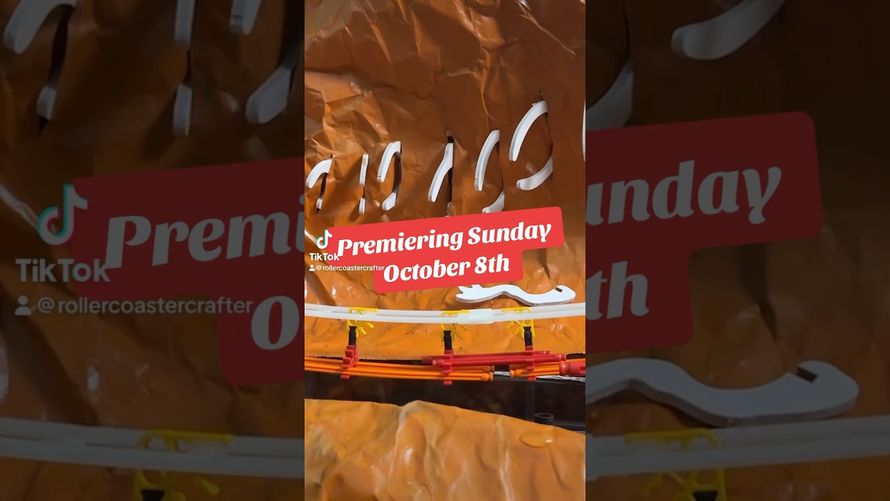 Knex re-creation of Big Thunder Mountain 🏔️🚂🎢 