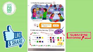 Let's Go 1 Third edition Unit 2 Colors and Shapes