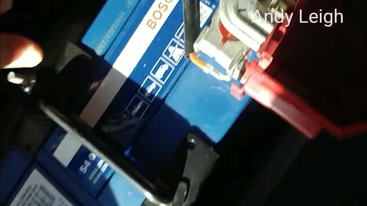 12v battery change Mitsubishi outlander Phev - part 2 - YouTube