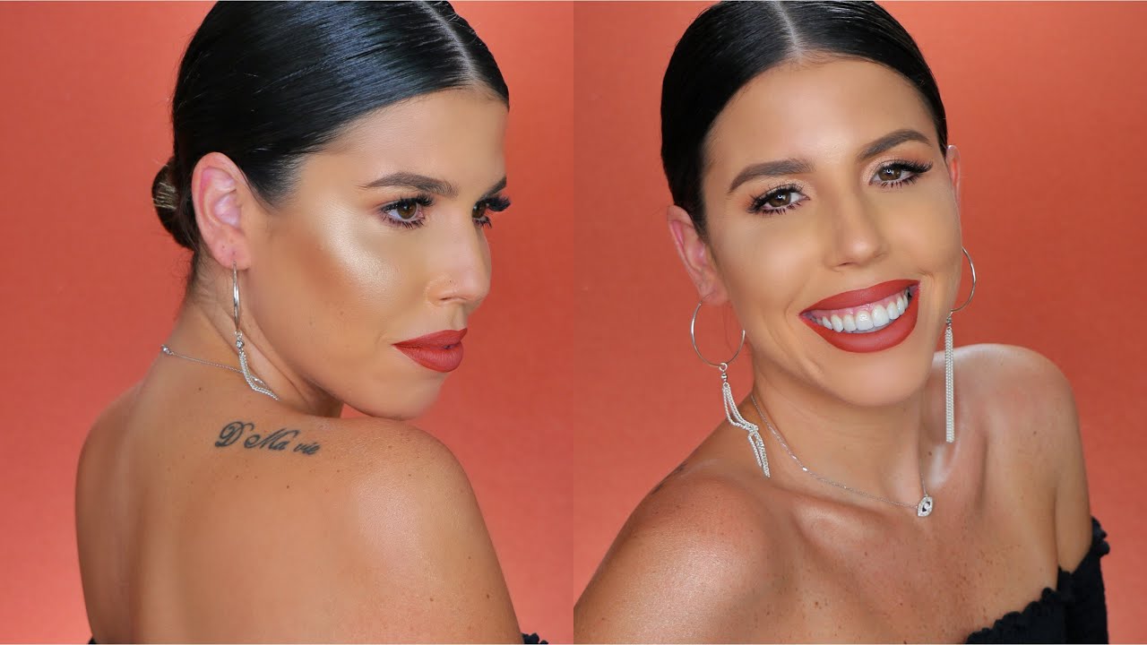 איך לעשות קוקו/גולגול מתוח עם שביל באמצע