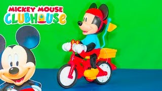 MICKEY MOUSE CLUBHOUSE  Stunt Wheelie Video Toy Review