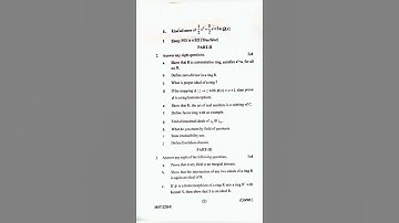#bsc Core-10 Question Paper 2024 4th Semester Math (Utkal University) #utkaluniversity #shorts #math