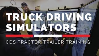 Truck Driving Simulators at CDS Tractor Trailer Training