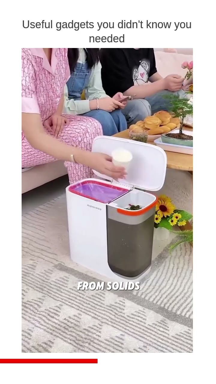 Product link in Bio This trash can is the ultimate solution for managing waste effectively while