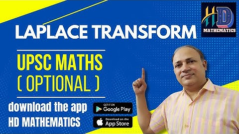 Laplace transforms// Integral transforms//upsc maths optional/ MJPRU BSc Third semester maths//L1