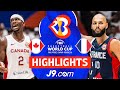 Canada ?? vs France ?? | J9 Highlights | FIBA Basketball World Cup 2023