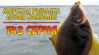 Серия 143. Морская рыбалка. Ловля камбалы. Рыбалка с Нормундом Грабовскисом - 2018.