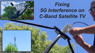 Fix 5G Interference on C Band Satellite TV with a 5G Filter LNB - FTA Satellite Television