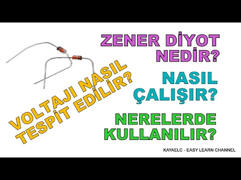 Zener Diyot Nedir? Nasıl Çalışır? Nerelerde kullanılır ve Voltajı Nasıl Tespit Edilir?