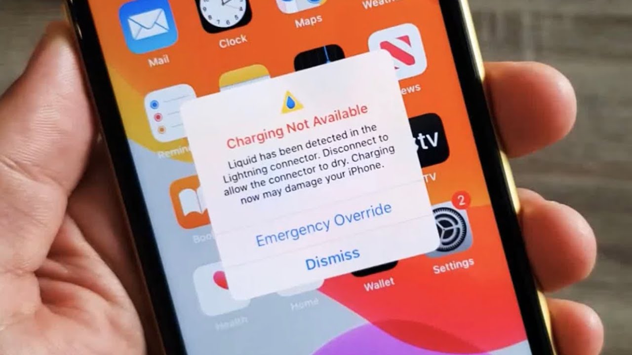 iPhones   quot Charging Not Available  Liquid has been detected in the Lighting connector quot   FIXED 