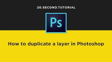 Duplicate layers with the Layers Panel in Photoshop | Adobe Photoshop Tutorial #3
