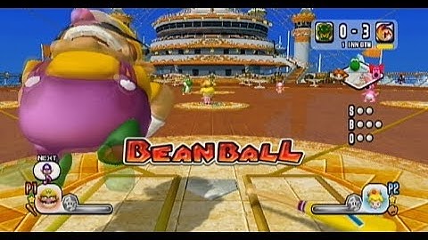 Mario Super Sluggers - Beaning Montage