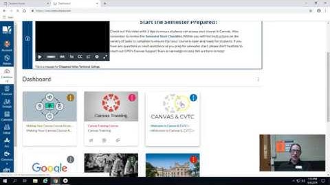 Facilitating in Canvas: Communicating with Students