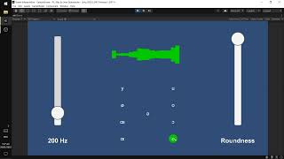 Unity - Vocal Tract Model Animation with Reflection Coefficient