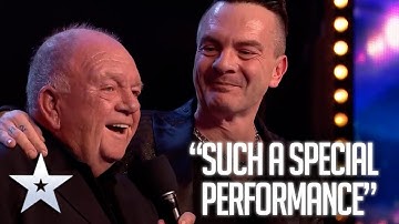Father & son sing TOGETHER on stage! | Unforgettable Audition | Britain