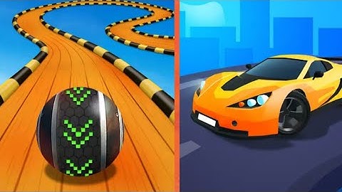 Sky rolling ball 🆚 Race master 3d New level gameplay Android ios walkthrough