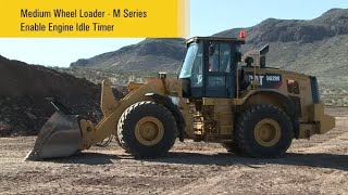 Engine Idle Timer on Cat® M Series Medium Wheel Loaders