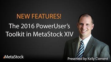The MetaStock XIV PowerUser