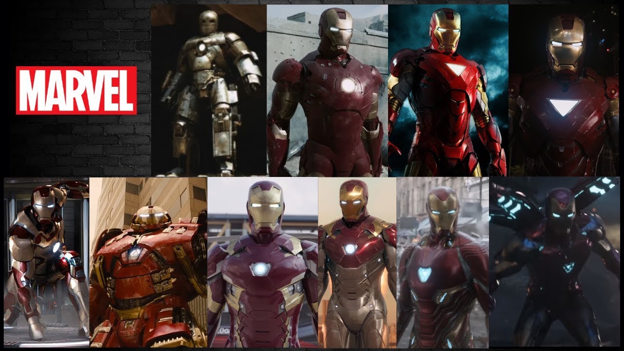 iron man mark evolution