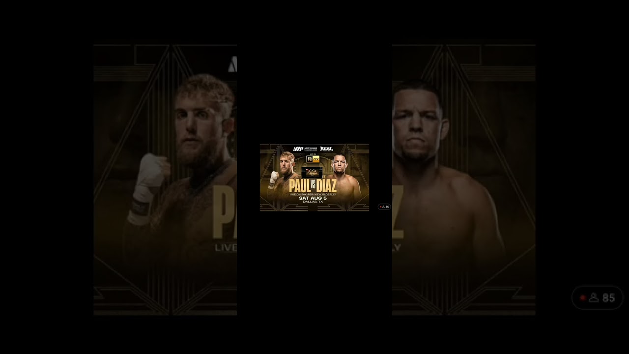 Ready 4 War ~ Jake Paul vs Nate Diaz Boxing Live online Stream Free | 2023 Full Fight