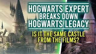 Hogwarts expert REACTS to Hogwarts Legacy | Is it the same castle from the films?