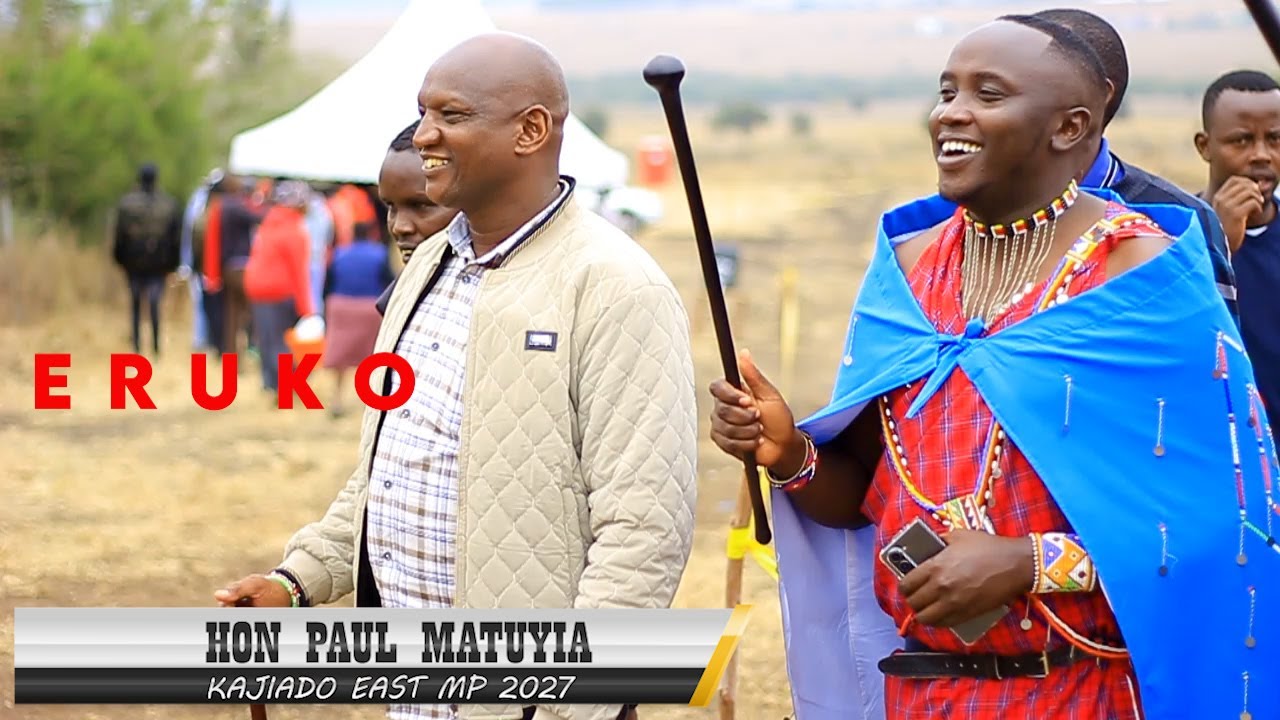 Kitengela ward MCA, HON Paul Matuyia, declares his bid for KAJIADO EAST MP 2027 || ERUKO