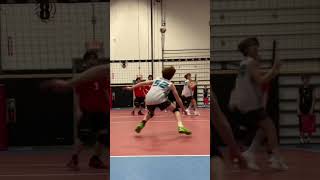 Bobby Yang&#39;s best 13u digs #volleyball #defense #libero #highlights #aauvolleyball #jvavolleyball