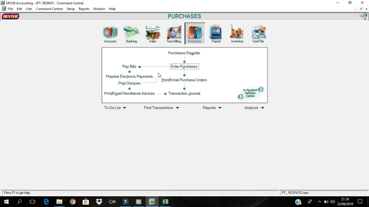 Tutorial MYOB ACcounting V 17 Membuat Laporan Keuangan - YouTube