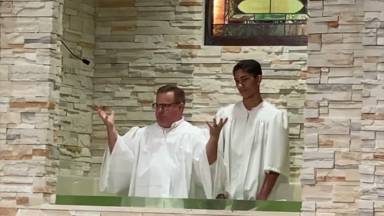 James Maddux Baptism, May 9, 2021