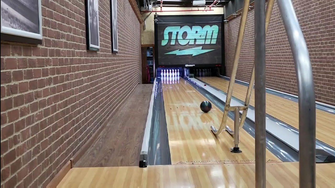 Bowling ball ramp - YouTube