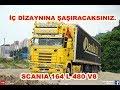 SCANIA 164 L 480 V8 TOPLINE / KABİN İÇİNDE NELER VAR ?