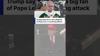 “NOT A FAN”: Trump Launches Scathing Attack on Pope Leo XIV After His Criticism on Iran War | AH1C