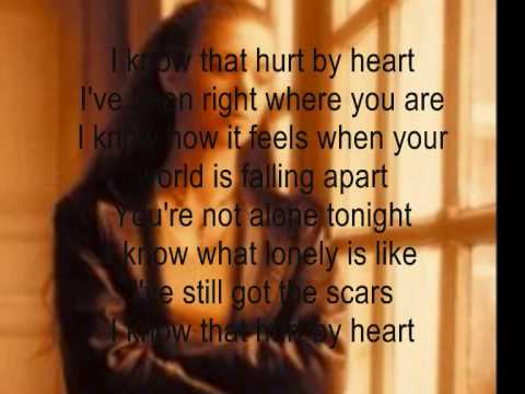 tracy lawrence I know that hurt by heart w/lyrics