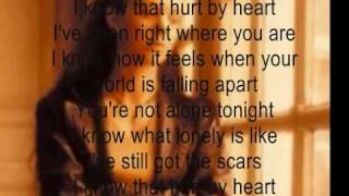 tracy lawrence I know that hurt by heart w/lyrics chords