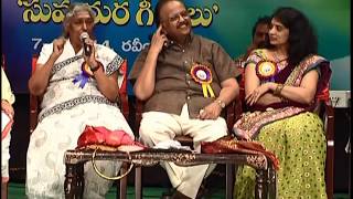 Janaki Amma and Balu gari Fun Moments at Pendyala Award Function
