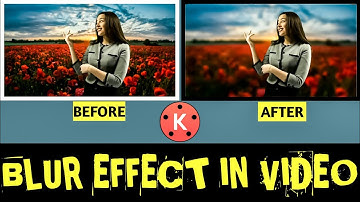 How To Blur Background In Video|Kinemaster Tutorial