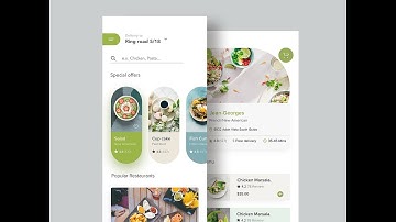 Flutter Food App UI | Dribbble Inspiration | Beautiful & Responsive UI/UX