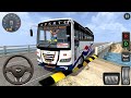 🔥 APSRTC Super Luxury Bus Speed Breaker Map 😱 | Bus Simulator Indonesia Gameplay 
