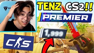 "WTF THESE GUYS ARE UPSET!" 🤣 - TENZ PLAYS CS2 PREMIER MODE MATCHMAKING W/ NOOBS ON NEW MIRAGE!!