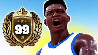 99 OVERALL ZION WILLIAMSON CRAZY CONTACT DUNKS NBA 2K19