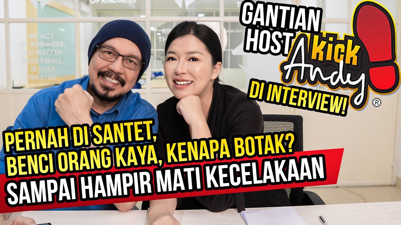 KICK ANDY PERNAH DI SANTET, SEMPAT BENCI ORANG KAYA, DAN HAMPIR MATI KECELAKAAN