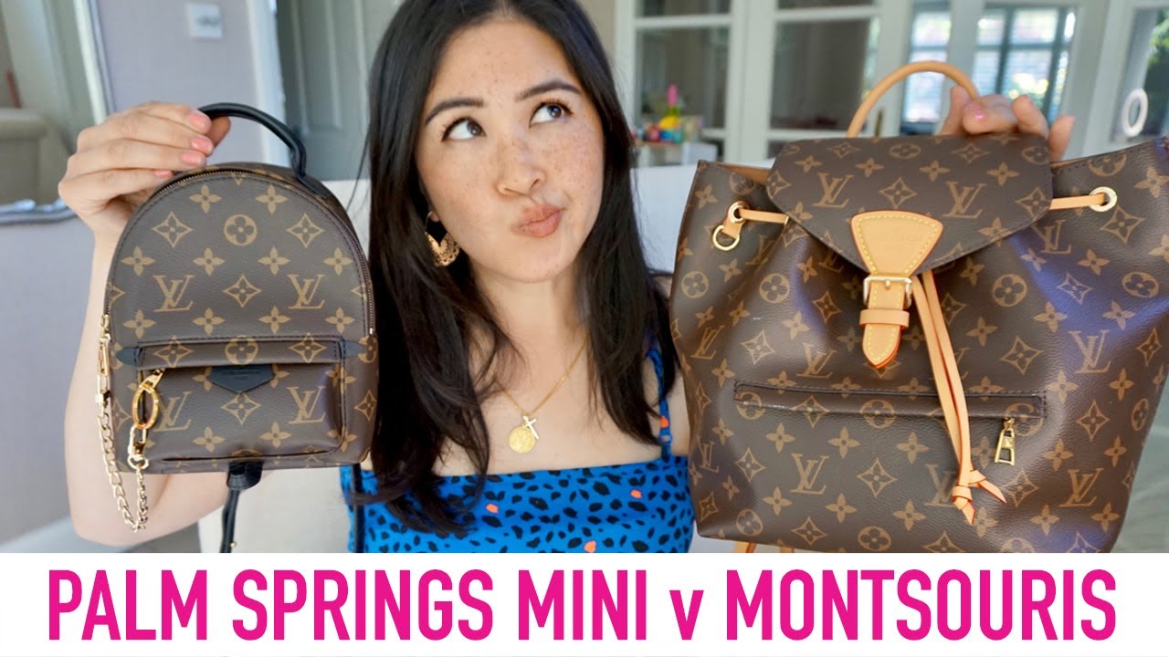 LOUIS VUITTON MONTSOURIS BB & PALM SPRINGS MINI