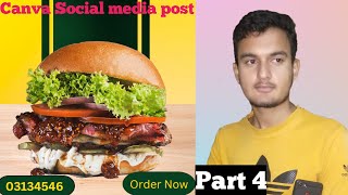 Social Media Post Design Tutorial in Canva [ Pashto] screenshot 5