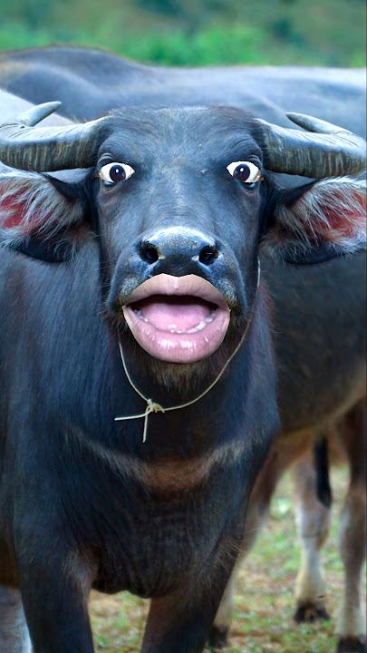 Funny Buffalo 🐃🦬🐃🦬 #cow #buffalo #comedy #animals