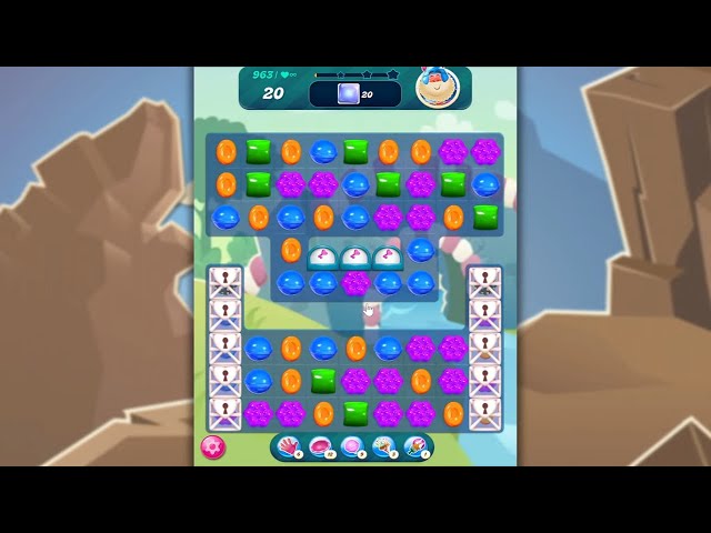 candy❤️ Candy Crush Saga LEVEL 963 NO BOOSTERS (new version)🐟☑️ - YouTube