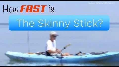 How To Use The Skinny Stick Quick Release Kayak Anchor
