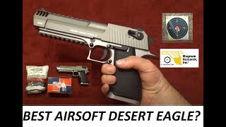 Airsoft Magnum Research Desert Eagle L6 Unboxing/Review/Shooting